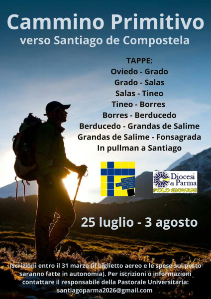 Cammino Primitivo verso Santiago de Compostela – Estate 2026